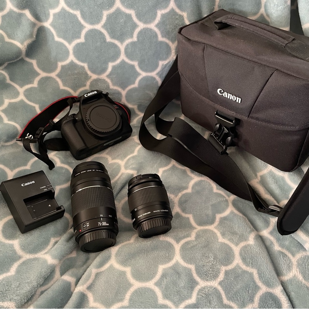 EUC Canon EOS Rebel T6 Digital Camera